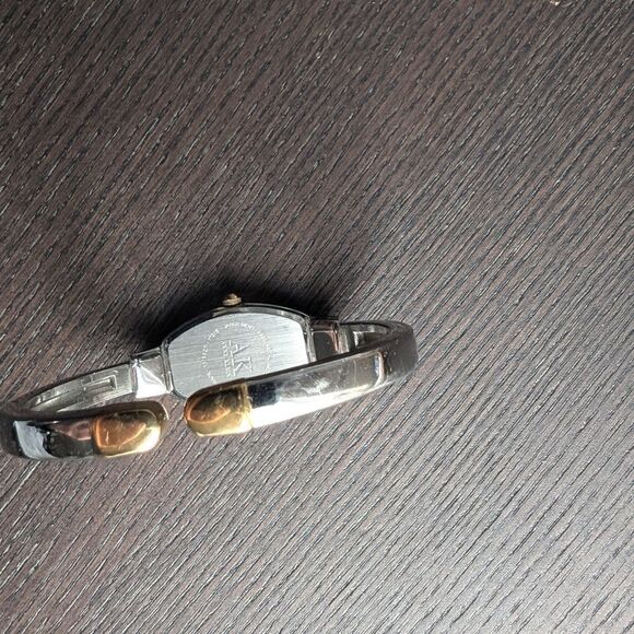 Anne Klein diamond stone silvertone bracelet watch offers welcome - Picture 4 of 8